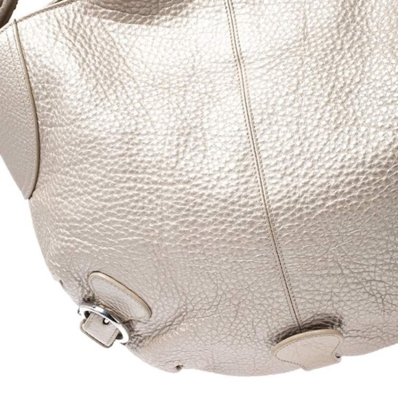 Salvatore Ferragamo Gold  Leather Hobo Handbag Purse - Picture 5 of 10